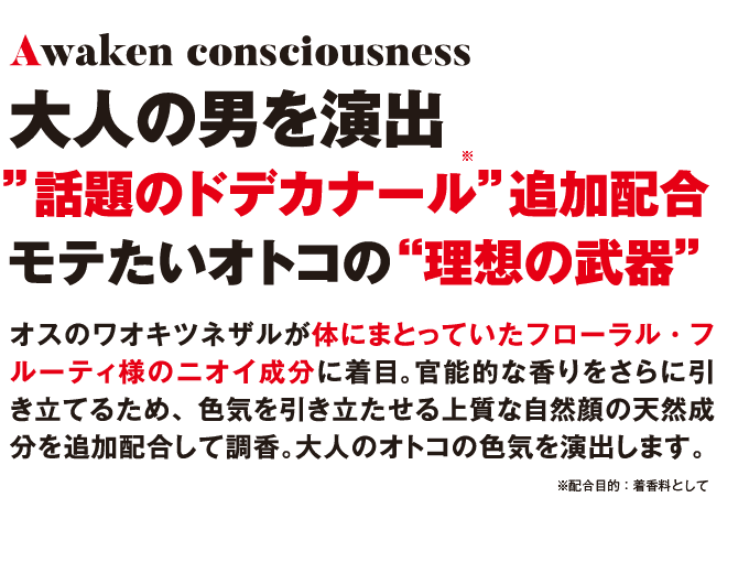 マグネットシャンプー Magnet Shampoo 大人の男を演出 ブレンデットフレグランス製法 モテたいオヤジの理想の武器