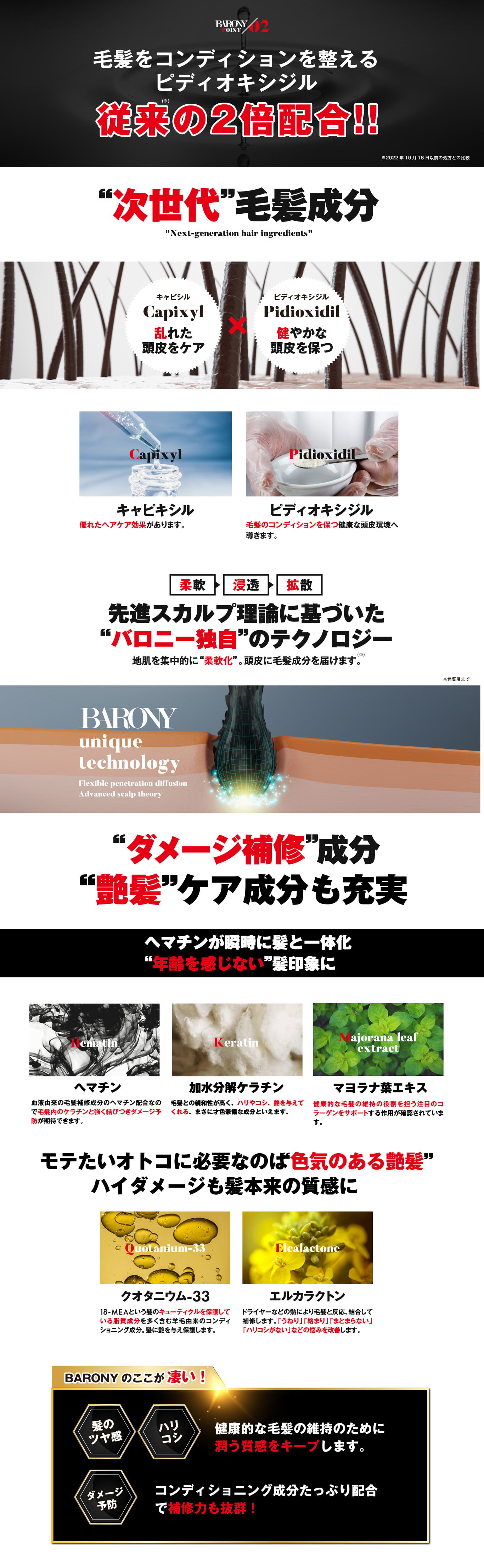 マグネットシャンプー Magnet Shampoo BARONY POINT02