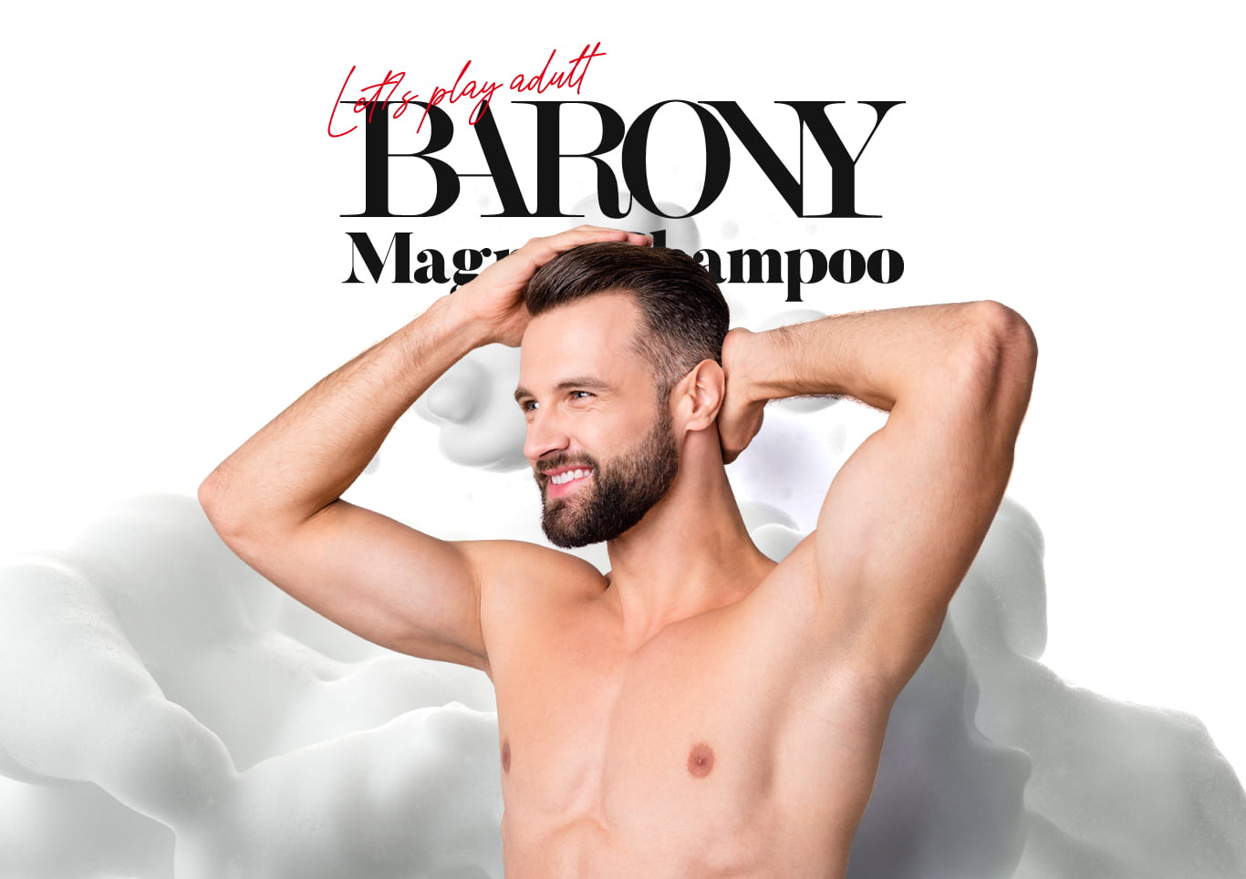 マグネットシャンプー Magnet Shampoo バロニー BARONY 挑戦する心を刺激するモテるオヤジのためのシャンプー